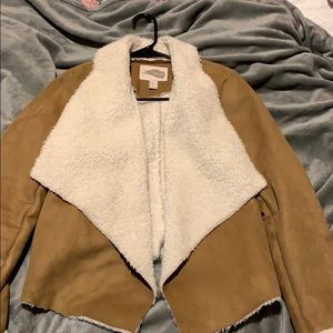 Faux Suede Jacket